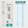 KnitPro Nova Cubics Double Pointed Needles 8" (20cm) | 3.50mm