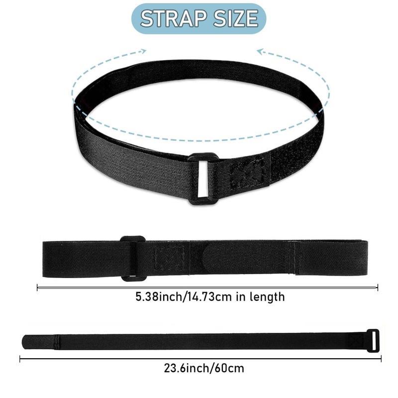 YUBBYSTU 8 Pack Bike Wheel Stabilizer Strap with Hook,reusable Fastening