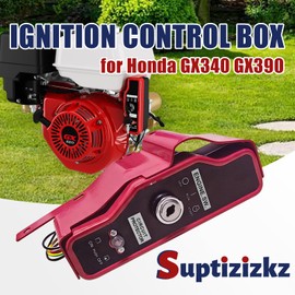 Ignition Key Switch Box Compatible with Honda GX340 GX390 Ignition Switch Control Box w/Keys for Predator 420cc 389cc 11HP 13HP 60340 60349