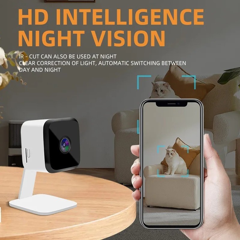 3MP Smart Security Camera Wifi Mini Camera Two Way Voice