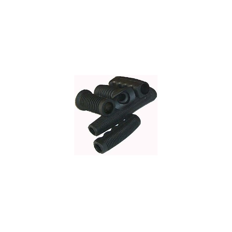 Price's Rubber Hand Grips Style 3/4 inch bore (1.905cm) (Pack