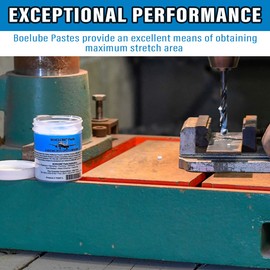 Boelube 70307-L-002- Pack of 2 pcs - Multi-Use Medium Paste High Performance Lubricant Blue 4 OZ Jar