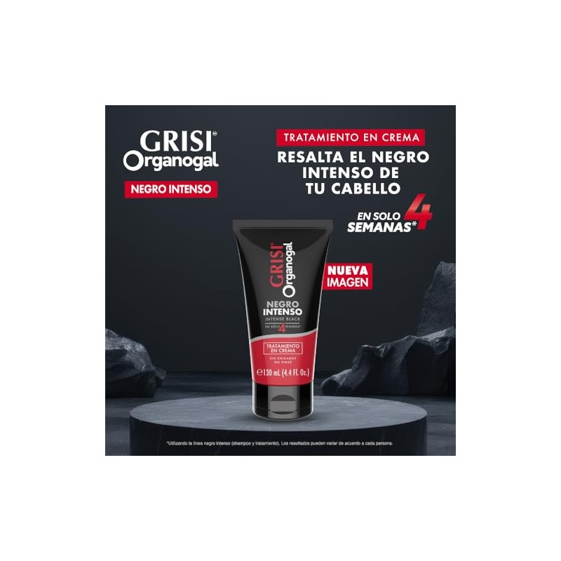 Organogal Tratamiento, color Negro Intenso, 130 ml