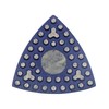 Triangular Diamond Grinding Pads for Corner Edge, 3 Inch Metal