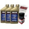 Yamaha Cyclemax Full Synthetic 10W-40 Oil Change Kit fits 2009-2016
