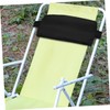 BESPORTBLE Lawn Recliner Pillow Black Chair Headrest Pillow Reusable Outdoor
