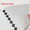 Getvow (3 Pack) A5 TUL Discbound Lined Refill Paper, Junior