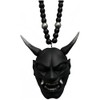 Kakeii Car Hanging Pendant with Samurai Helmet Hannya Japanese Oni