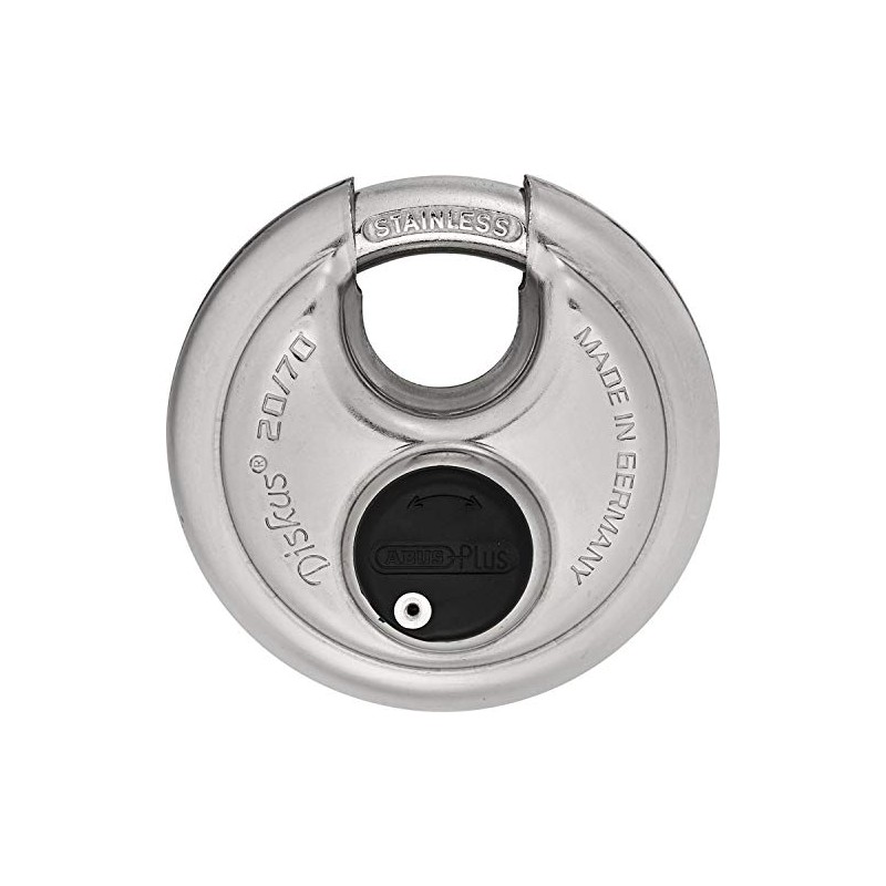 Abus 20/70 KA Diskus Padlock, Extreme High Security Disk Lock,