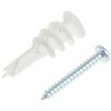 E-Z Ancor 25 Qty Red Head EZ Ancor Nylon Plastic