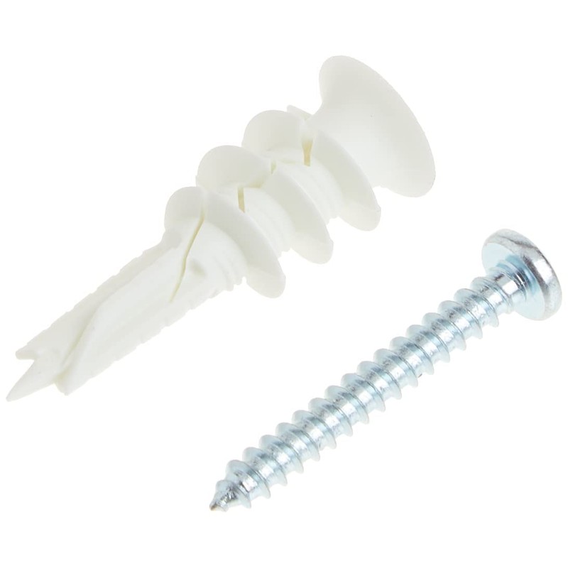 E-Z Ancor 25 Qty Red Head EZ Ancor Nylon Plastic