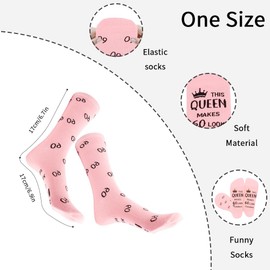 Funny 60th Birthday Gifts for Women Mum Grandma Sister Friend Socks Women Novelty Socks Special Mothers Day Gifts Ideas for Her Presents Christmas Thanksgiving Valentine's Day Anniversary Retirement