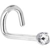 Body Candy Solid 14k White Gold 2mm (0.030 cttw) Genuine