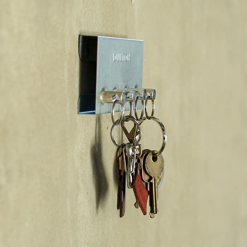 Dulton Magnetic Key Storage Keyring 4 pcs GALVANIZED 121-375GV