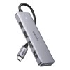Hub Usb C Ugreen 4 En 1 Multipuerto 4 Puertos