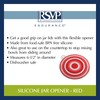 RSVP International Silicone Multi-Purpose Kitchen Tool Jar Opener/Non Skid Pad,