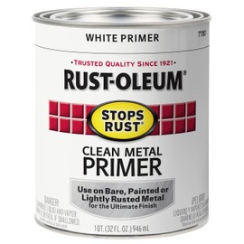 Rust-Oleum 7780502 Stops Rust Clean Metal Brush On Primer, Quart