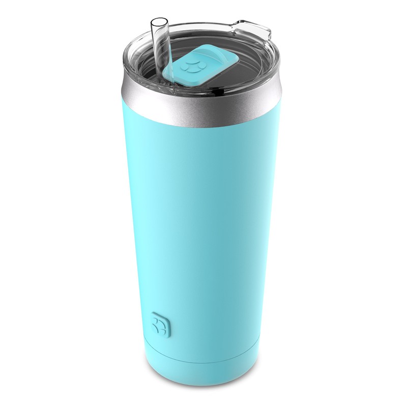Ello Beacon Vacuum Insulated Stainless Steel Tumbler with Optional Straw,