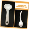 SHOWERORO 6pcs Spoons Scoops Soup Ladle Porridge Pot Ladle Long