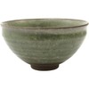 Mino Ware 591-23 Matcha Bowl, Kyo-type, Green Glaze