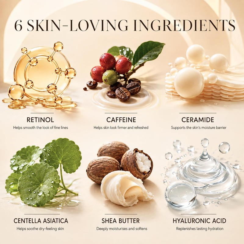 2PCS Retinol Body Lotions, Firming Body Lotion for Crepey Skin