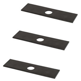 LEFITPA 3 Pack Replacement 613223 Edger Blade for Oregon 40-143 for Troy-Bilt 791-613223 791-613223B Lawn Mower Models (7-3/4" Length x 2" Width x .149" Thickness x 1" Center Hole)