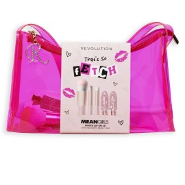 MEAN GIRLS X REVOLUTION THATS SO FETCH BRUSH SET WITH HAIR CLIPS AND BAG - NEW