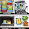 Collapsible Food Storage Containers with Lid & Air Vent, 16
