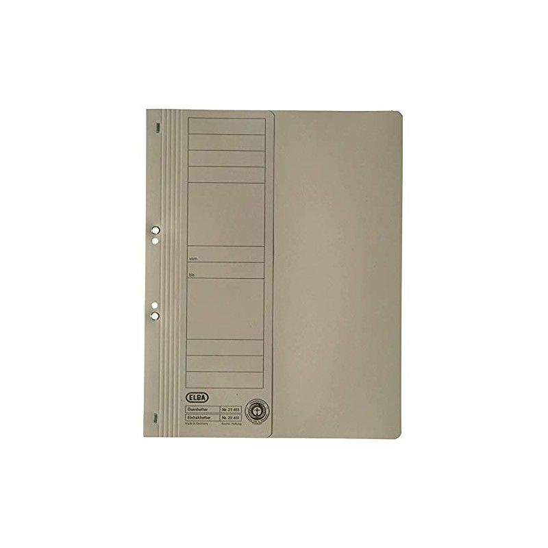 Ösenhefter A4 1/2 Vorderd KFM. Heft. Grey