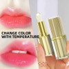 Lápiz Labial Que Cambia De Color, Hidratante, Con Brillo