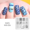 KADS Nail Stamping Image Plate Holder Plate Stand Tray for