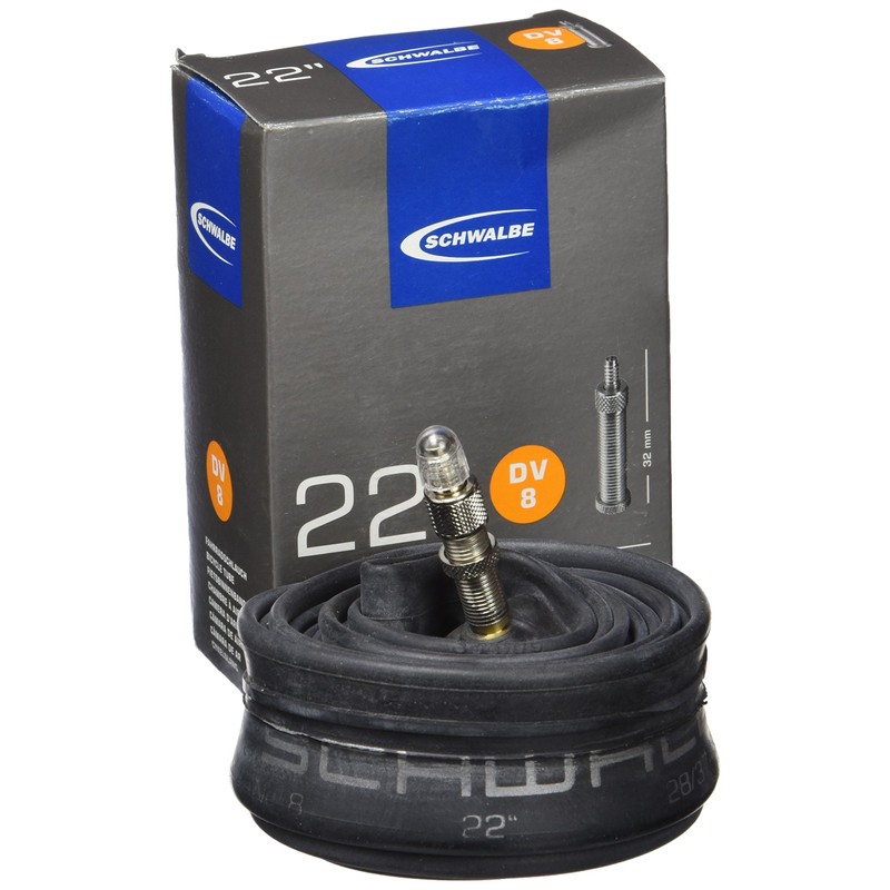 Schwalbe Fahrradschlauch DV8 28/37-489/501 EK 32 mm, 10417311V