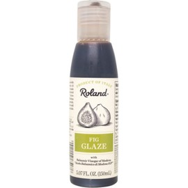 Roland Foods Fig Balsamic Vinegar Glaze of Modena, 5.07 Ounce Bottle, Pack of 3