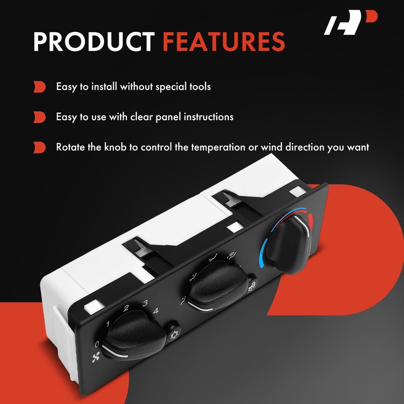 A-Premium Heater Climate Control Panel Module Compatible with Peterbilt 200,