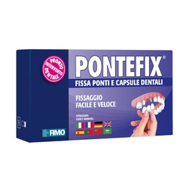 Pontefix - Cement fixes bridges, tooth capsules and pivoting teeth