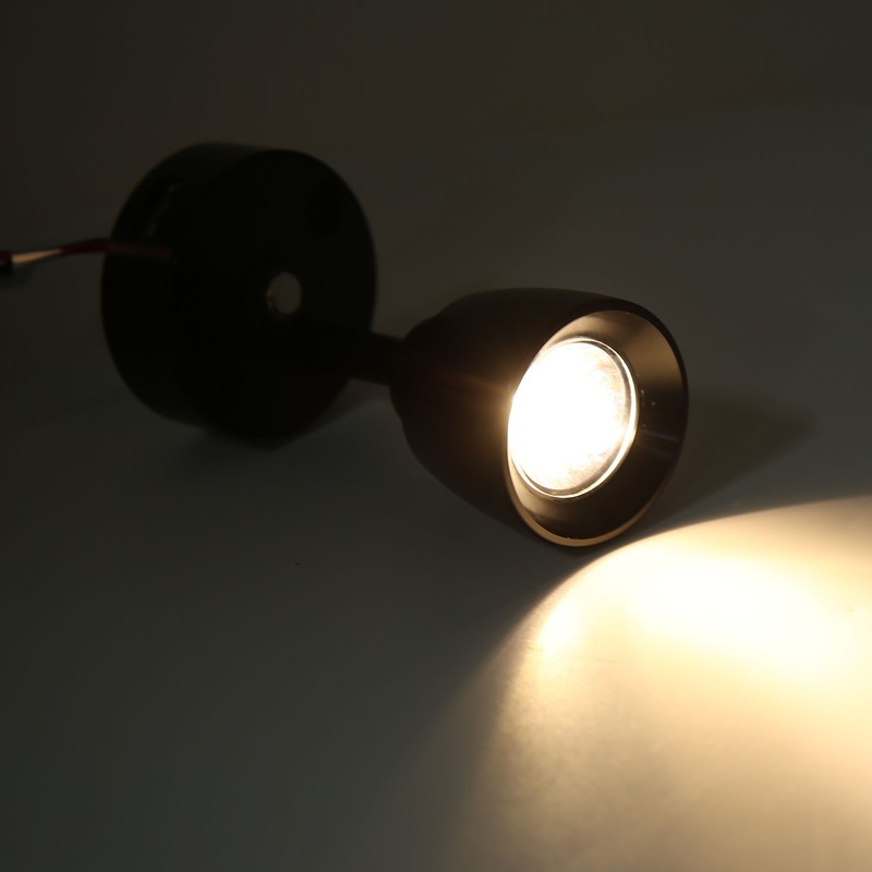 RV LED Reading Light Press Dimming Switch USB Port Wall