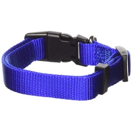 Petmate Adjustable Collar, 5/8 by 10 by 16-Inch, Blue