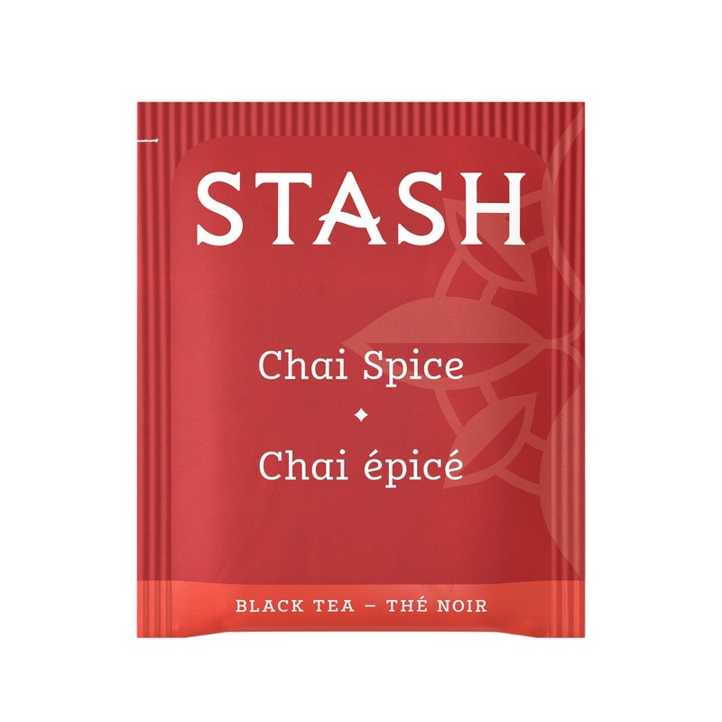 Stash Tea Chai Spice Black Tea, 6 Boxes with 20