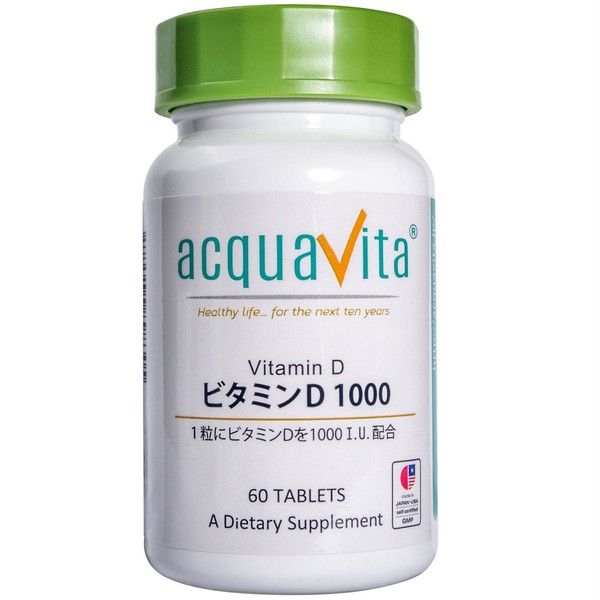 acquavita Vitamin D1000, 60 Tablets