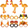 Croknit 15 Pcs Thanksgiving Turkey Costume 3 Plush Hat 6