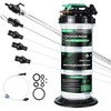 HTZSSON 5.3 L Manual Pneumatic Fluid Extractor, Oil Change Vacuum