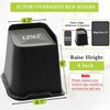 Yookwutar Bed Risers 2 inch, 3 inch, 4 inch, 6