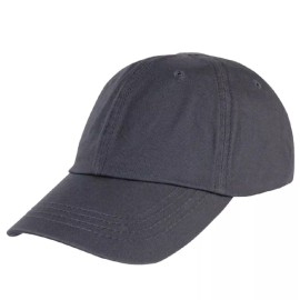 Condor TCT Adjustable Hook Loop Cotton Tactical Team Cap with 2 Hook and Loop - Navy Blue