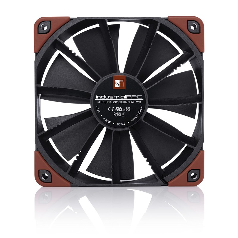 Noctua NF-F12 iPPC-24V-3000 SP IP67 PWM, Ventilador Resistente, 4 Pines,