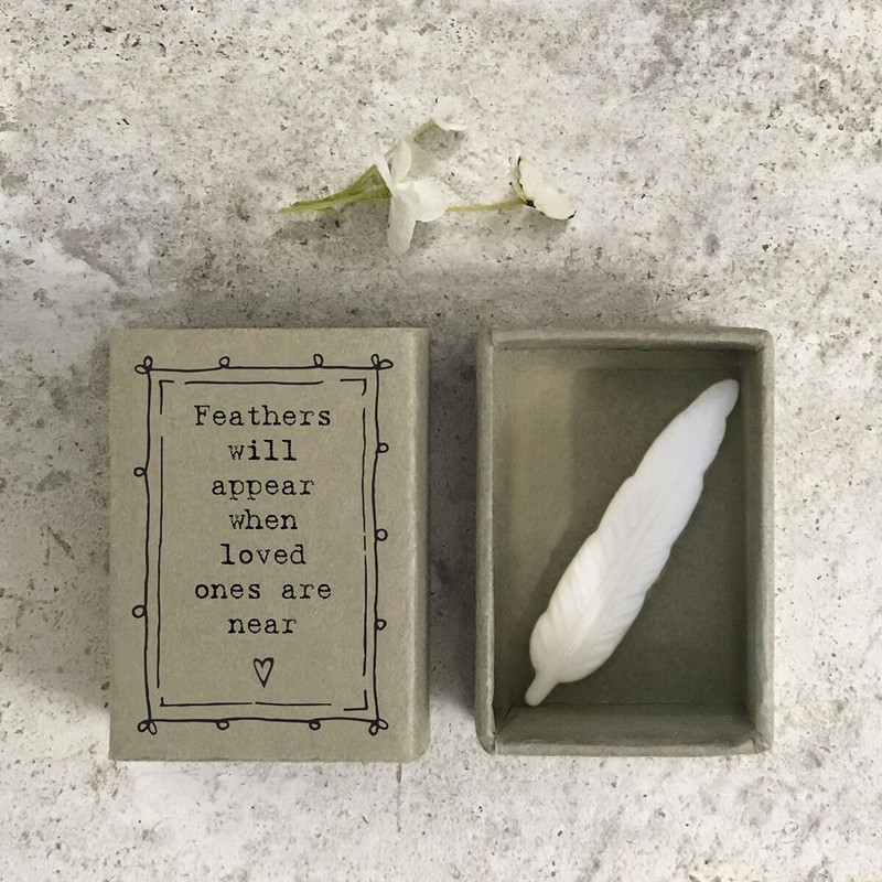 East of India Feather will appear when a loved ones
