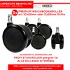MYNEEED Office Chair Castors for Carpet, Soft Floor, Diameter 65