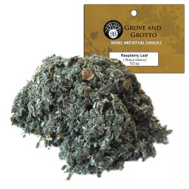 Raspberry Leaf 1/2 oz Package Ritual Herb ORGANIC C/S by Grove and Grotto