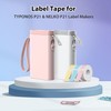 TYPONOS P21 Label Maker Tape 12x40mm (0.47"x1.57"), Adapted NELKO P21