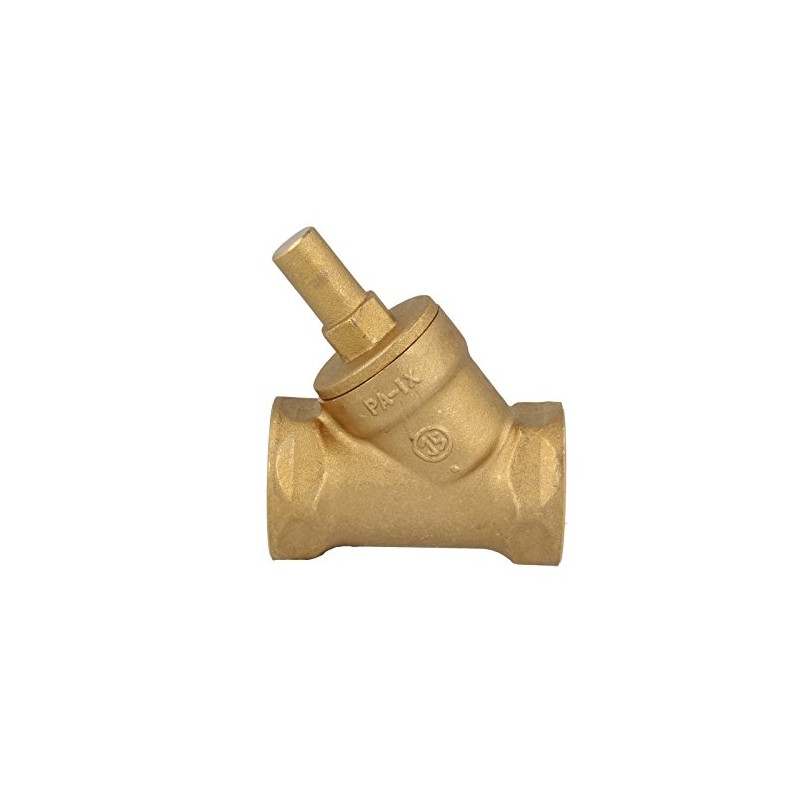 JS Check Valve - Angled Seat - Brass (3/4 Inch)