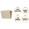 The File King Full Side Tab Manila File Folder with
